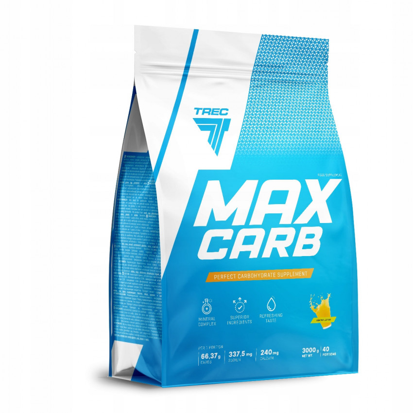 MAX CARB 3KG MEGA CARBO TREC WĘGLOWODANY MAXCARB