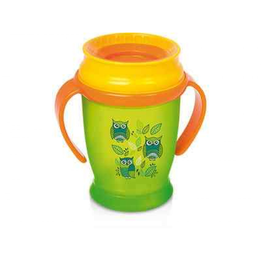 LOVI 360 Kubek Lovi z uchwytem (210ml) MINI zielony 